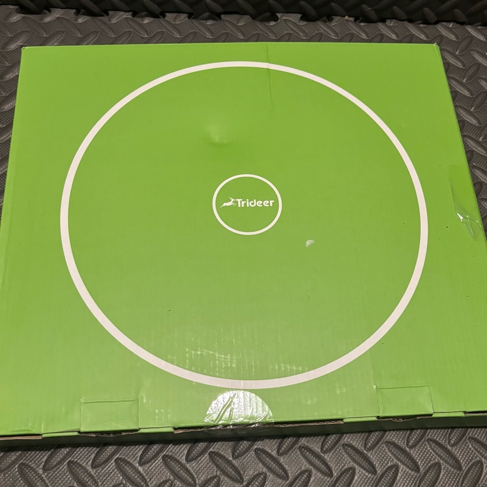 NIB Trideer Wooble Balance Cushion‎ Large 34 CM Teal Pump Instructions Flex Seat